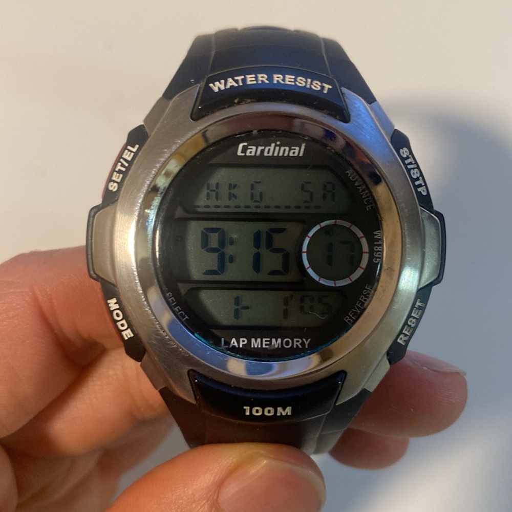 Cardinal Digital Sports Watch
